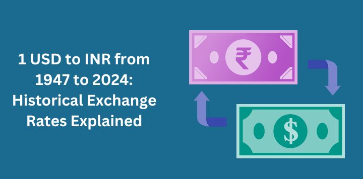 1 USD to INR from 1947 to 2024: Historical Exchange Rates Explained