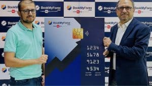 Sudarshan & Nitin Motwani launching Interbank Rate Forex Card